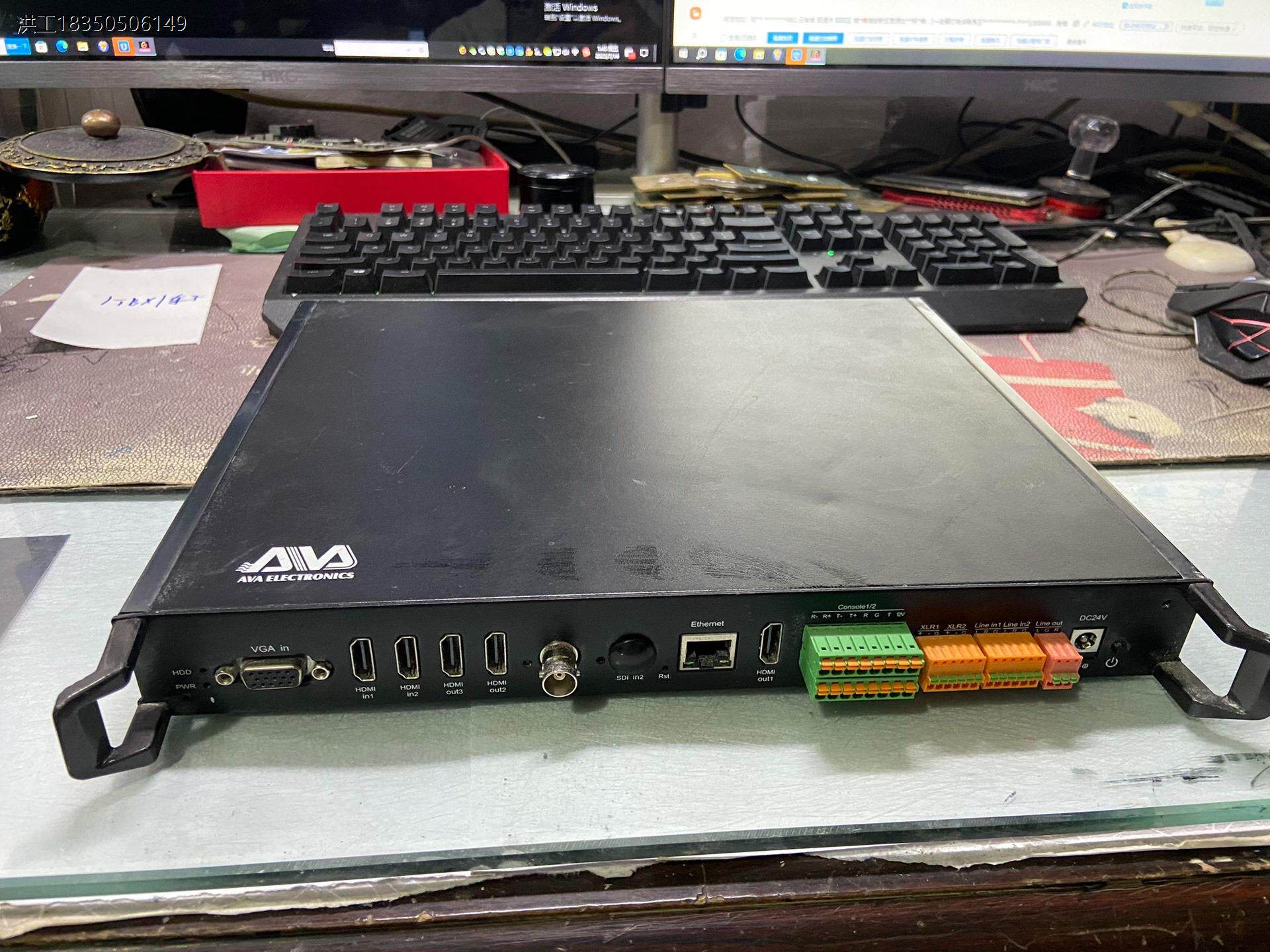 奥威亚ava录播主机 ae-c2s   裸机一台.正常使用