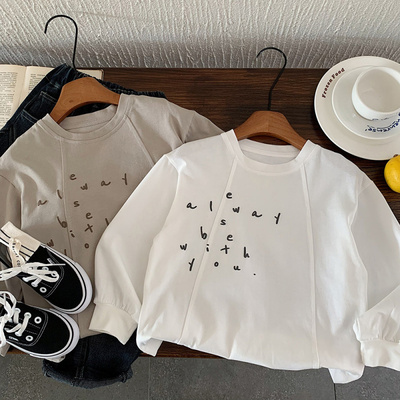 男童超好看长袖t恤纯棉痞帅风潮