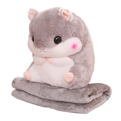 仓鼠公仔毛绒玩具暖手女孩龙猫