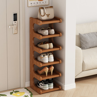 简易鞋架小窄家门口多层宿舍墙角收纳置物架占地小省空间鞋架子