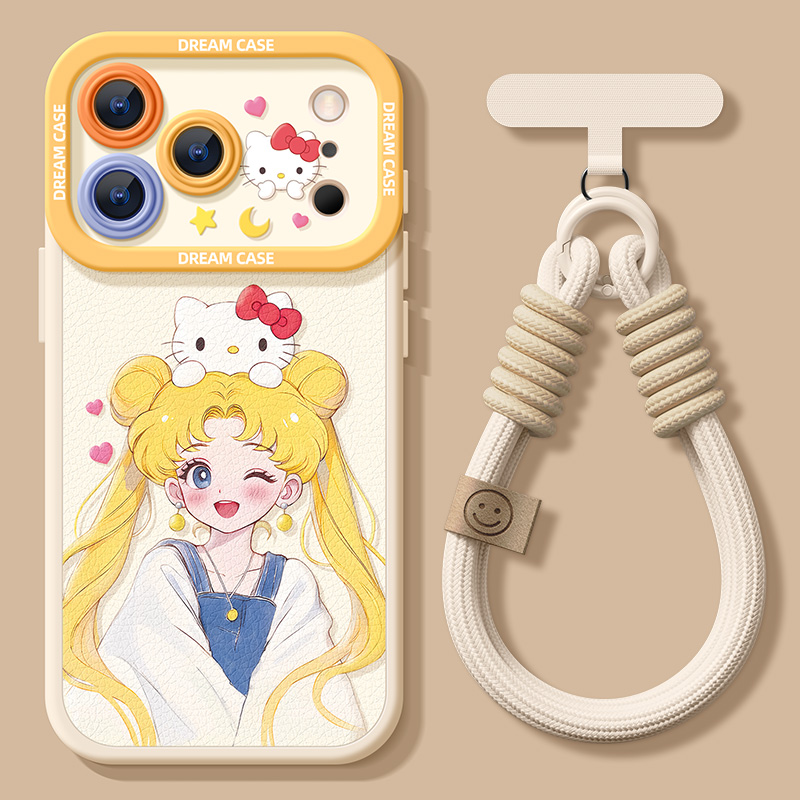 适用苹果17promax手机壳美少女KT