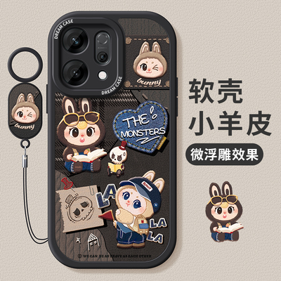 适用opporeno15手机壳复古搞怪