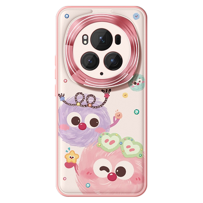 适用荣耀magic6手机壳可爱小煤球