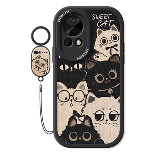 适用华为nova14手机壳15新款nova13pro保护套12防摔novo9硅胶10磨砂8女款7se全包6卡通猫咪5可爱ultra软壳11