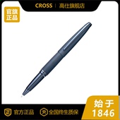 CROSS 高仕官方旗舰店ATX系列签字笔宝珠笔男士 女生高档定制刻字教师节送礼专用书写练字商务办公黑色笔芯