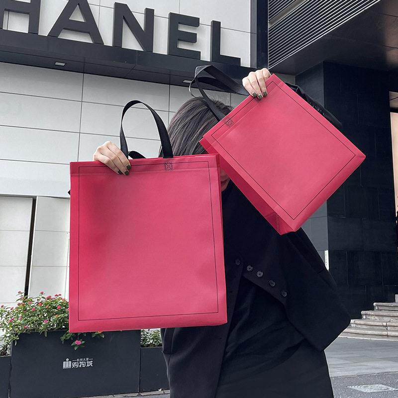 服装袋样品专卖特超大号不织布手提袋加厚高档好质量通用款好看
