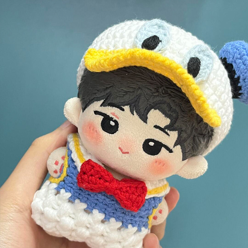 可替换芝麻圆酱唐老鸭10cm棉花娃娃海星体娃衣套装diy材料包钩织,模玩/动漫/周边/娃圈三坑/桌游,棉花娃娃/毛绒玩具娃衣,淘宝优惠券,粉丝福利购,淘宝优惠卷
