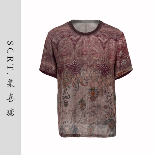 SCRT.集喜瑭女装精品真丝上衣T26CSY083