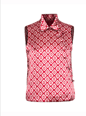 SCRT集喜瑭桑蚕丝新中式马夹外套SGS12634