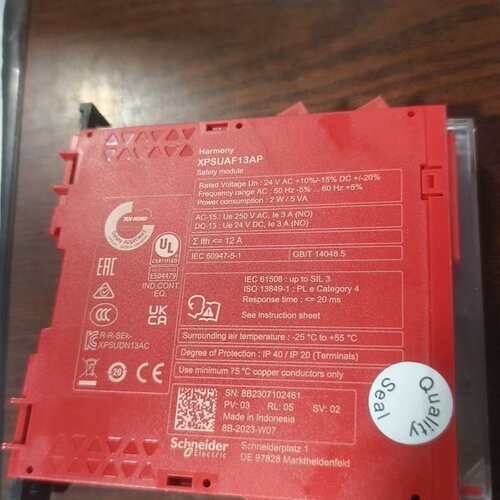 议价安全继电器XPSUAF13AP