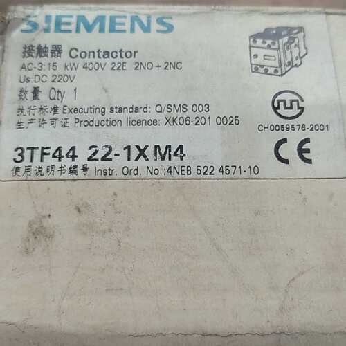 议价交流接触器3TF4422-1XM43TF4422-0XM43TF44 22-1XM4
