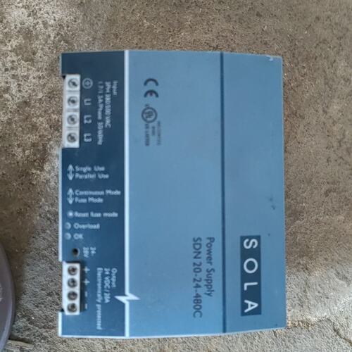 议价SOLA开关电源SDN20-24-480CSDN10-24-100PSDN20-24-100P