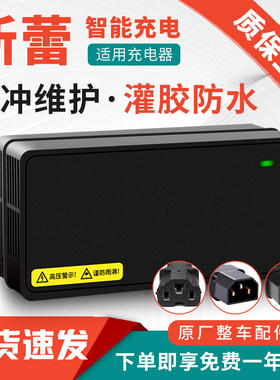 适用新蕾电动车电瓶充电器国标