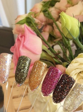 韩国时尚小清新品牌甲油胶 verygood nail周末狂热夜 璀璨亮片胶