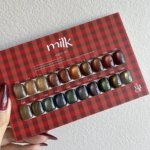 超火日本enoi 2025秋冬显白milk猫眼甲油胶MG170-189