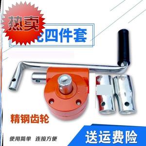 花房大棚卷帘机侧面a升降器手动放风园艺摇杆菜棚设备加强型农业
