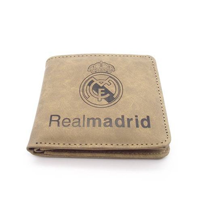 皇马球迷用品ac米兰阿森纳利物浦切尔西巴萨钱包足球周边生日礼物