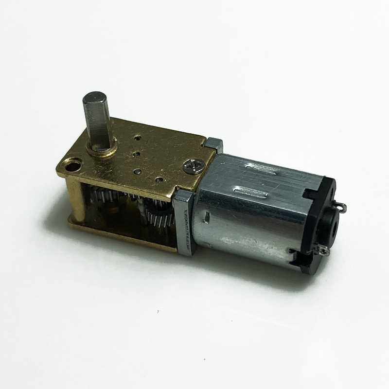 n20减速电机智能机器人电子锁微型直流马达低速齿轮小马达3v6v12v