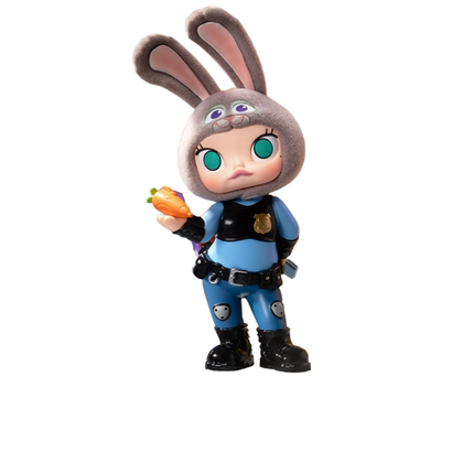 POPMART泡泡玛特 MOLLY疯狂动物城2联名系列手办盲盒可爱潮玩礼物