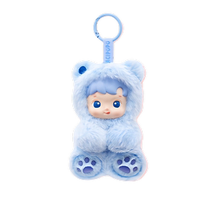 POPMART泡泡玛特 HACIPUPU小熊软糖系列香味搪胶毛绒挂件盲盒礼物