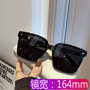 胖先生加宽超大框胖子墨镜男160mm大码方形太阳镜大脸眼镜紫外线