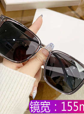 大脸眼镜开车偏光墨镜防紫外线