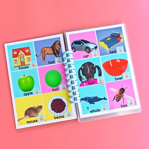 亚克迪英文启蒙单词闪卡早教启蒙