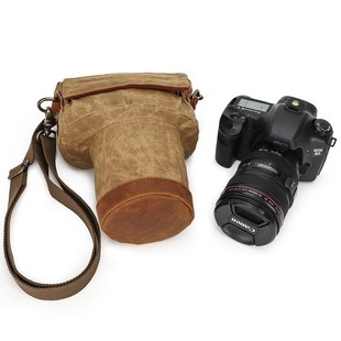 内胆帆布相机包 佳能850D相机减震防摔单肩包适用尼康索尼单反数码