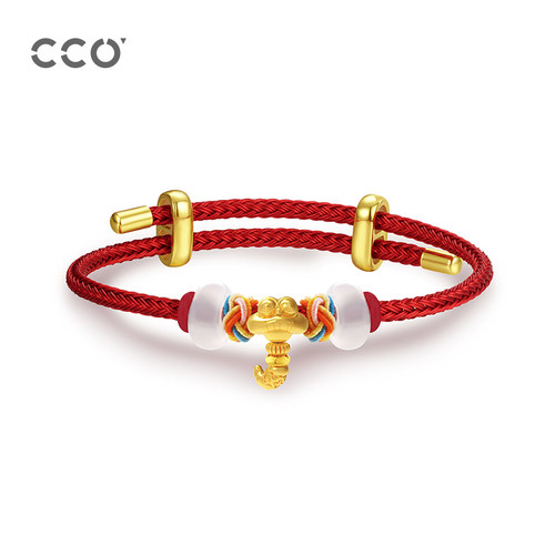 CCO黄金转运蛇手绳红绳礼物