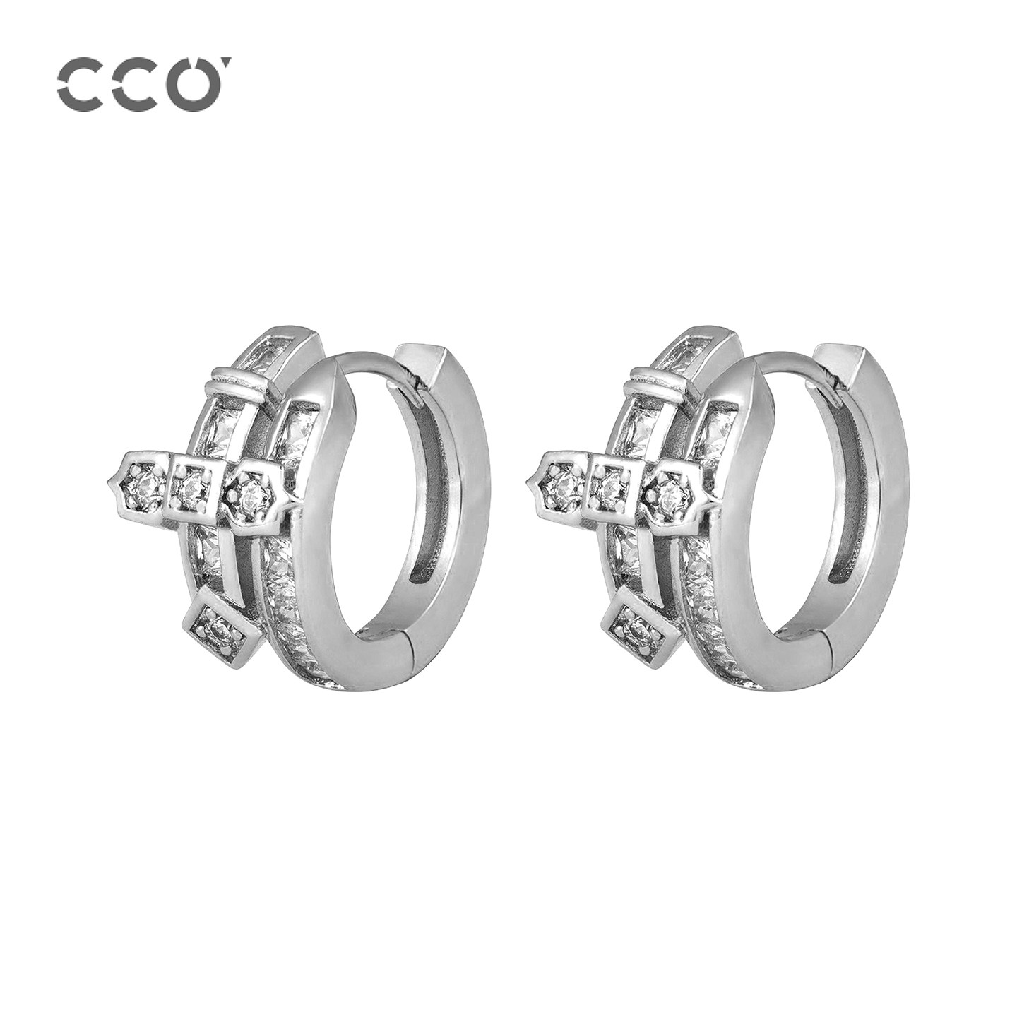 CCO正义之剑十字架耳环男士朋克耳钉设计感银色耳扣环礼物送男友,饰品/流行首饰/时尚饰品新,耳环,淘宝优惠券,粉丝福利购,淘宝优惠卷