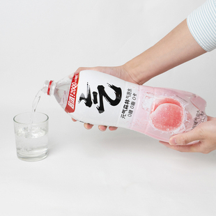 聚餐搭档白桃味2L 要爽不要糖 6瓶汽水 气森林气泡水超值加量装 元