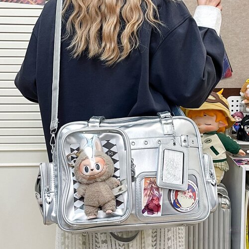 追星人演唱会可藏灯牌痛包娃包大容量双肩斜挎学生日常高颜值女包