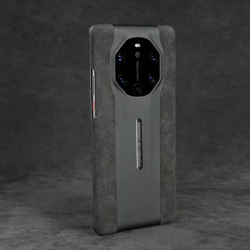 适用华为手机壳翻毛皮秒变保时捷