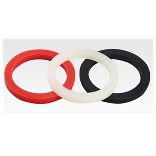 四氟垫片金属软管不锈钢波纹管专用快装卡盘硅胶垫4分6分1寸垫片