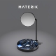 MATERIK镜面设计手机磁吸二合一无线充电器底座意大利手工母贝纹理MagSafe桌面支架AlchemyMoon系列