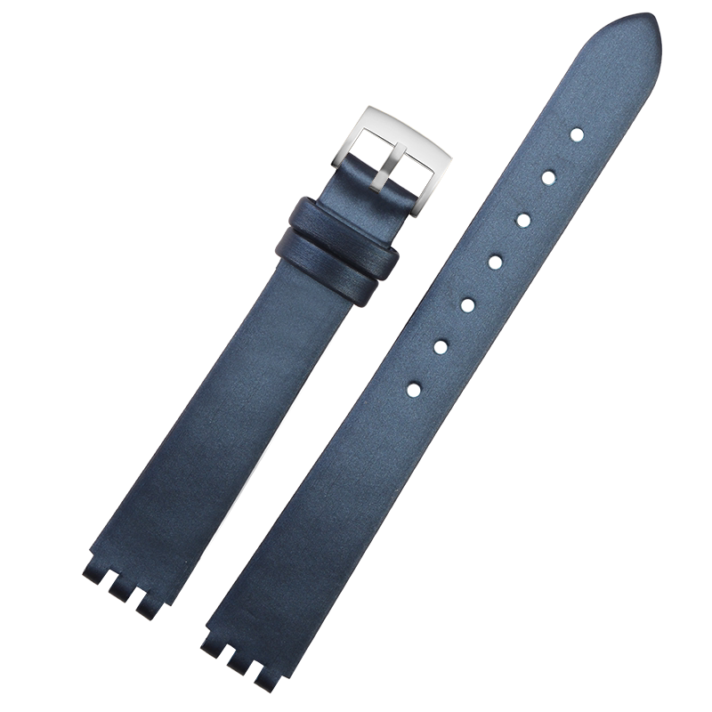 代用斯沃琪Swatch绢丝表带12mm时尚女表带YSS317G心曲手表带配件