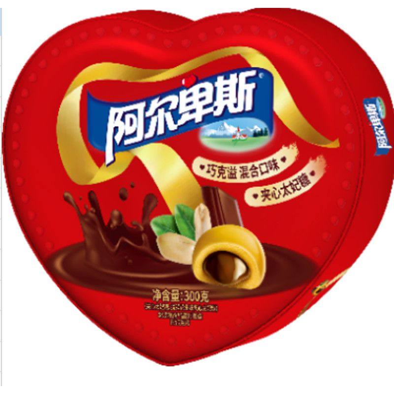 3月到期阿尔卑斯巧可溢心形太妃糖300g,零食/坚果/特产,夹心巧克力,淘宝优惠券,粉丝福利购,淘宝优惠卷