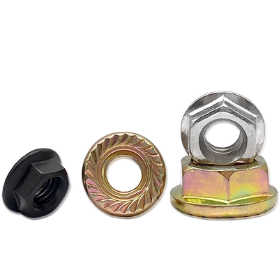 耐固基黑色碳钢法兰螺母