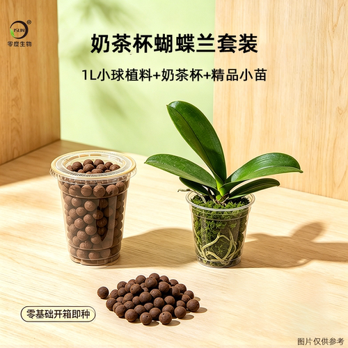 【零度生物】小球植料奶茶杯体验装活动阶段打卡领Z33有机营养液