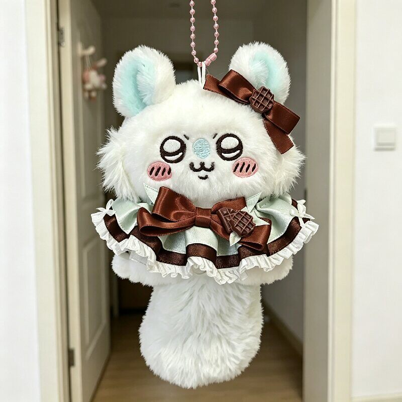 日本正品chiikawa桃心飞鼠小挂件