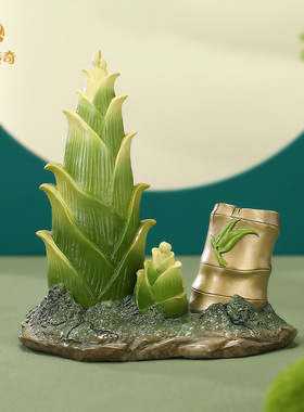 《节节攀升》黄铜竹子摆件乔迁升职步步高升礼物送领导送晚辈