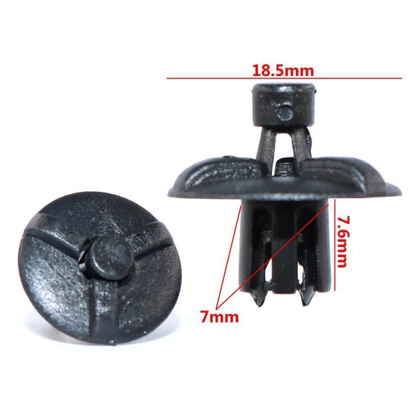 丰田水箱上护板导流板固定卡扣