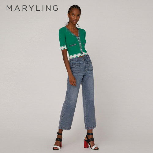 MARYLING夏季短袖针织