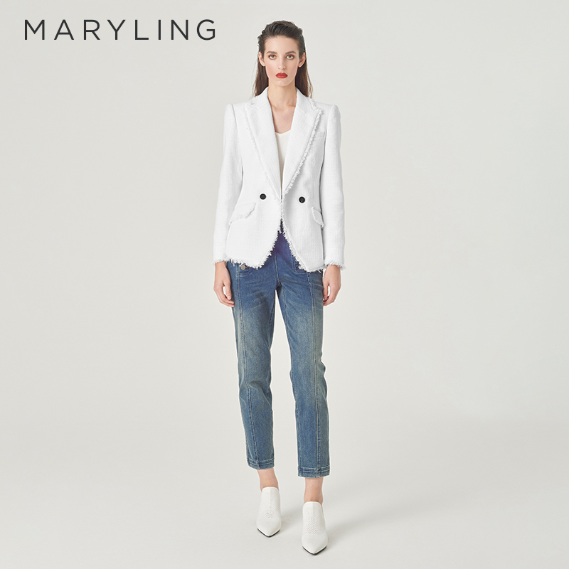 MARYLING经典廓形简约大气外套