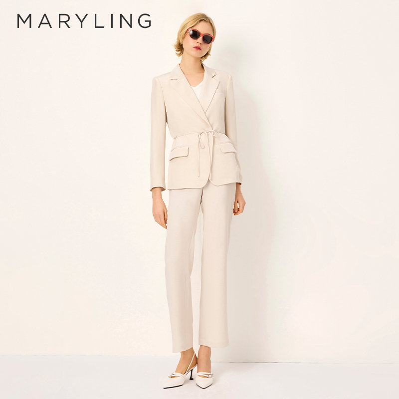 MARYLING桑蚕丝西装外套