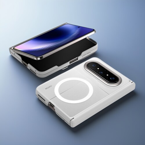 喜壳派【冰雾磨砂磁吸】Huawei华为 PuraXMax折叠屏手机壳冰雾磨砂磁吸全包保护套