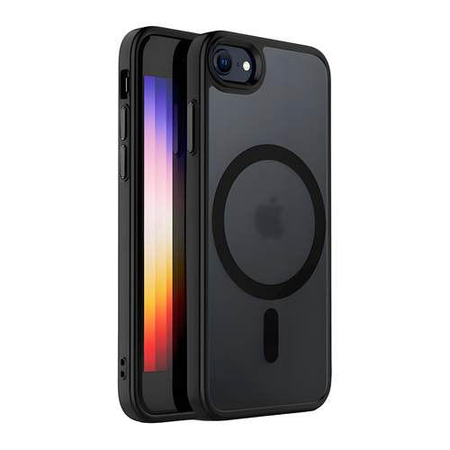 GTASA【磨砂强磁防摔】适用于iPhone 16E/SE4/SE3/SE2/8/7 雾面肤感磨砂强肤感磁吸软壳全包防摔手机保护壳