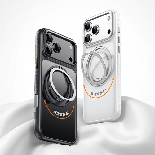 喜壳派【支架强磁相机按键全包】iPhone 17/16/15/14/13/Air/Pro/Max/Plus旋转磁吸支架相机按键全包保护套