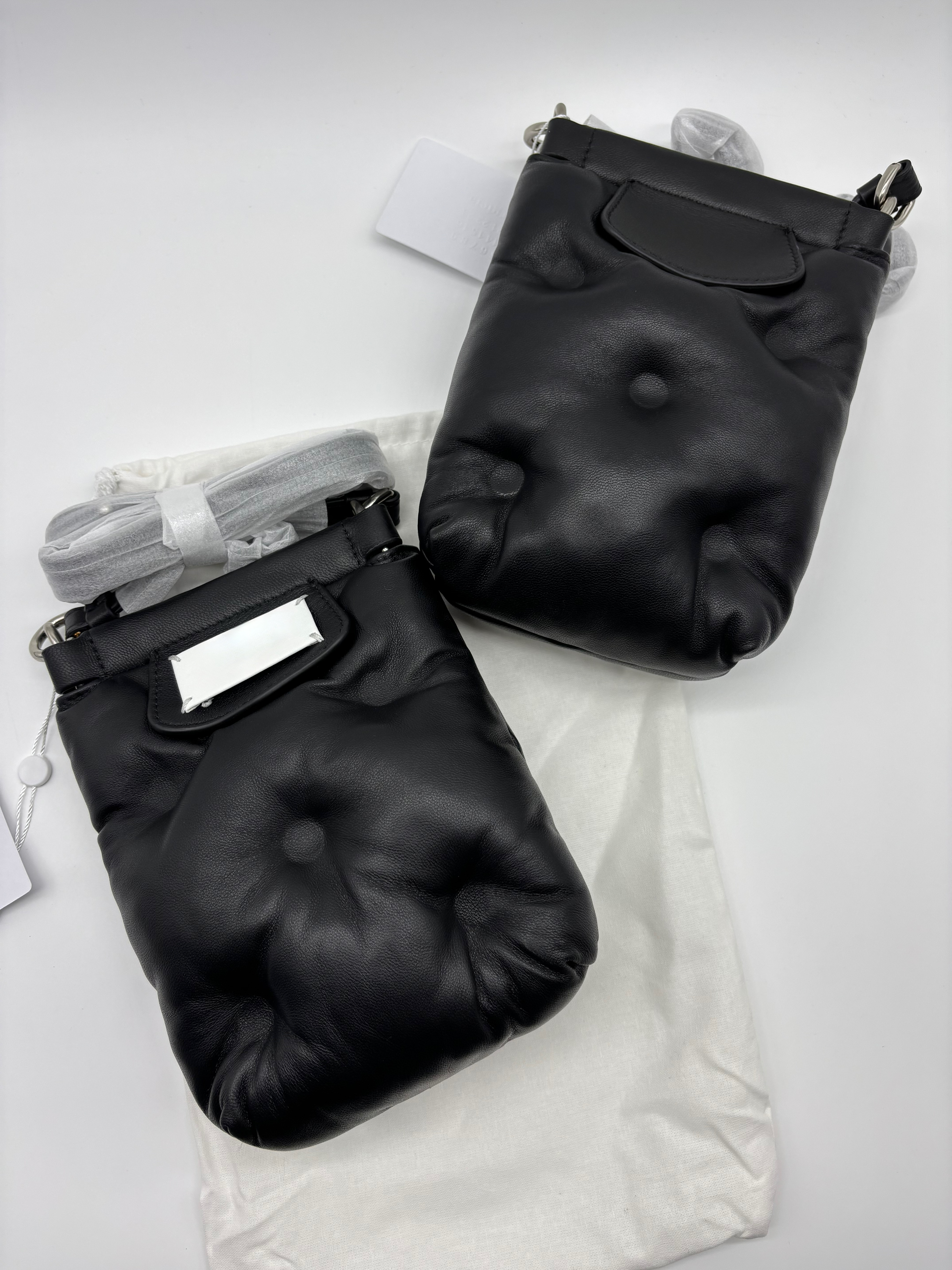 羊皮手机包001斜挎小众