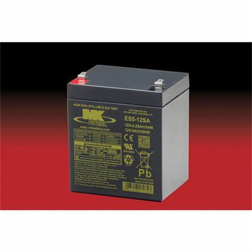 MK POWERED蓄电池 ES5-12SA 12V4.5AH/50HR 5AH/20HR 免维护电池